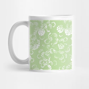 Tea Green Batik Mug